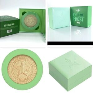 Jeffree Star Extreme Frost Cold Hard Cash Highlighter Face & Body Vegan HUGE Box